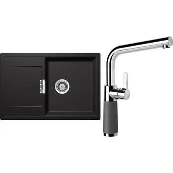 Granitový dřez Set Schock S7-6 (dřez Mono D-100 Stone + baterie SC-540 Stone)