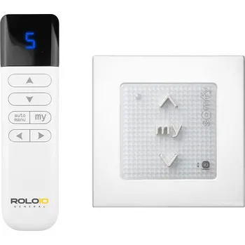 SOMFY Smoove Origin io 1811066 - kompatibilní dálkové ovládání ROLO, 868 MHz, 5-kanálový