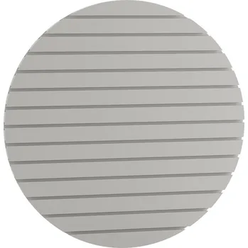 police BAZA Panel Match nástěnný - kulatý, šedý