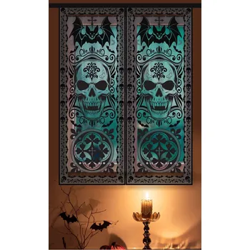 Guirca Dekorace na okno - Gothic 102 x 213 cm