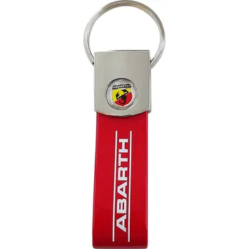 Abarth klíčenka BAND červená