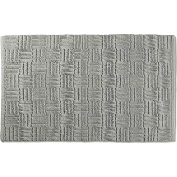 Koupelnová předložka KELA Koupelnová předložka Leana 80x50 cm bavlna šedá KL-23521