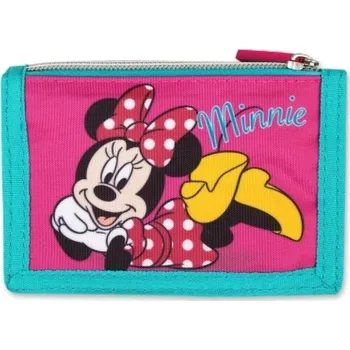 Peněženka Disney Dívčí peněženka MINNIE LEŽÍCÍ růžovomodrá