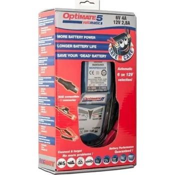 Nabíječka autobaterie Nabíječka OPTIMATE 5 Voltmatic/Select (6V/4A-12V/3A) TM222/TM320