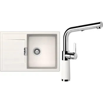 Granitový dřez Set Schock S7-7 (dřez Mono D-100 Polaris + baterie SC-540.120 Polaris)