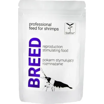 Krmivo pro rybičky QualDrop Breed - krmivo pro krevety 10g