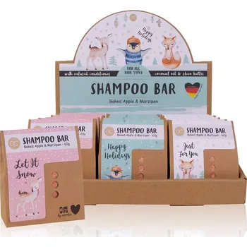Šampon Shampoo bar 60g 3 druhy HAPPY HOLIDAYS