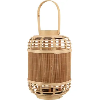 Lucerna Lucerna na svíčku 33 cm bambus KO-435105500