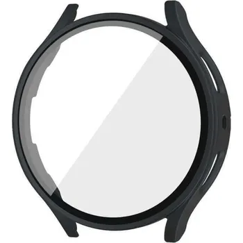 Příslušenství k chytrým hodinkám Ochranný kryt se sklem pro Samsung Galaxy Watch 7 40 mm - černý