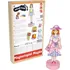 magnetka pro dítě Legler Převlékací magnetická panenka Magda 38 dílků