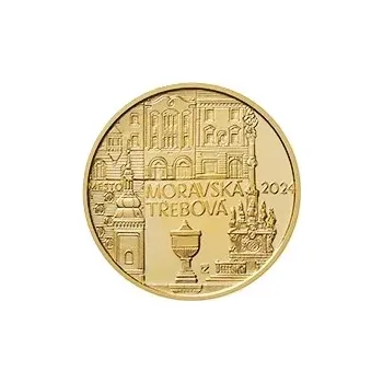 Česká mincovna a.s. - Zlatá investiční mince Městská památková rezervace Moravská Třebová 5000 Kč BK - 15,55 g
