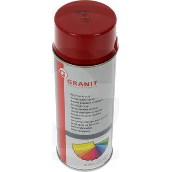 Barva ve spreji GRANIT Akrylový lak ve spreji 400 ml | odstíny dle značek techniky Barevný odstín: Case IH červená
