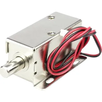 Visací zámek Elektromagnetický zámek LY01, kulatý trn 12 V DC