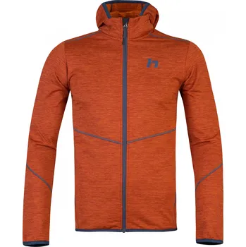 Pánská mikina Pánská mikina HANNAH DAMAR HOODY BURNT ORANGE MEL S