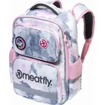 Školní aktovka Meatfly Max růžová One Size