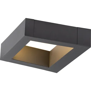 Svítidlo SLV Svítidlo LED BOOKAT 15W 990lm 3000-4000K přisazené IP65 antracit 1005443