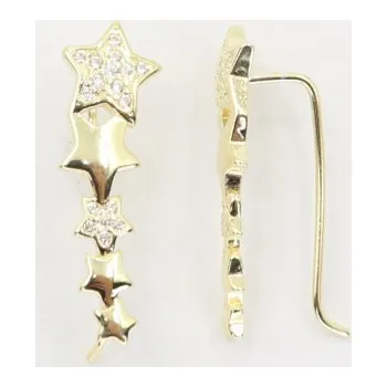 Náušnice Stříbrné náušnice na puzetu