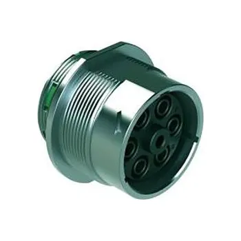 Elektrická zásuvka Amphenol Industrial Kulatý konektor, Kabelová montáž, počet kontaktů: 7, Zásuvka, pohlaví kontaktu: samice, IP67, IP69K