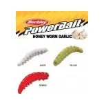 Vosí larvy Berkley Powerbait 2,5cm česnek 25ks - oranžová
