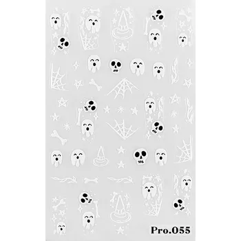 BIO NAILS Nálepka Halloween Pro.055