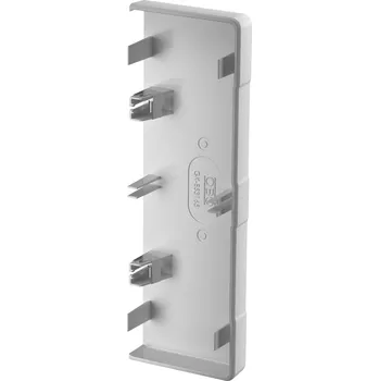 kabelová chránička OBO BETTERMANN Koncový díl, Rapid 45-2, 171x56x22, světle šedá Polykarbonát/Akrylnitrilbutadienstyrol, PC/ABS typ GK-E53165LGR 6113472