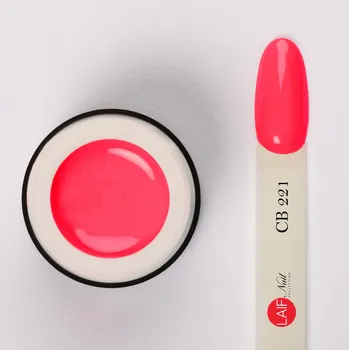 Umělé nehty Laif Barevný UV/LED gel růžový CB 221 Caraibi 6ml