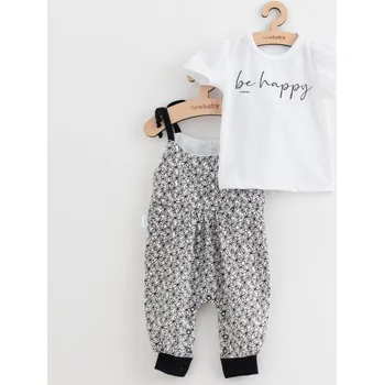 Kojenecká souprava 2-dílná letní dívčí souprava New Baby Be Happy 86 (12-18m)