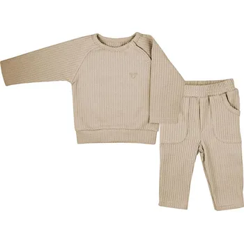 Kojenecké oblečení Kojenecké tričko s dlohým rukávem a tepláčky Koala Bello beige 80 (9-12m)