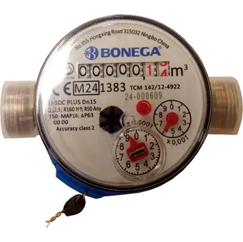 Bonega magnetický bytový vodoměr, studená voda, 1/2"