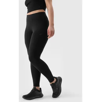Dámské legíny Dámské Pletené Legíny 4FWMM00TTIGF195-20S Barva: Černá, Velikost: M