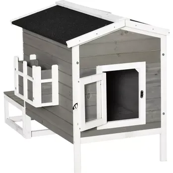 Pelíšek pro kočku Domeček pro kočky zvýšená podlaha