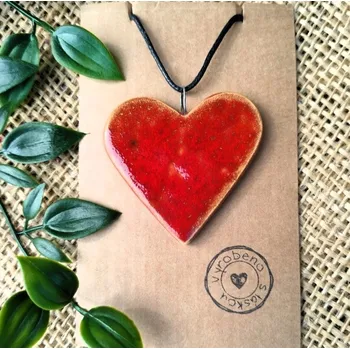 Přívěsek Keramické srdce - přívěsek na krk