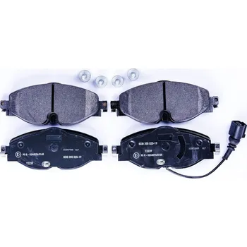 Brzdová destička Sada brzdových destiček, kotoučová brzda HELLA 8DB 355 020-191