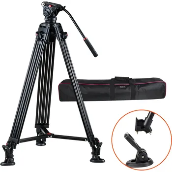 Stativ Viltrox VX-18M profesionální video stativ 190 cm s fluidní hlavou VX-18M Max.výška až 191cm