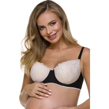 Podprsenka Lupo 3116 barva: béžová a černá 70C