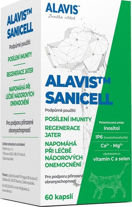 Alavis Sanicell pro psy a kočky 60 kapslí