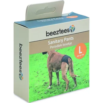 Obleček pro psa Beeztees Nylonové hárací kalhotky Černá L