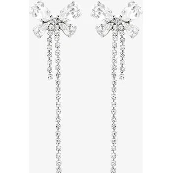 Šperk Bižuterní náušnice Chic Bow, mašle s českým křišťálem Preciosa