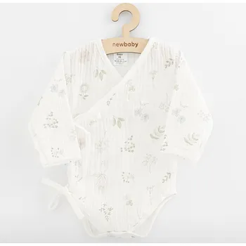 Kojenecký body Kojenecké mušelínové body s bočním zavazováním New Baby Zoe 62 (3-6m)