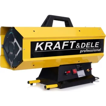 Průmyslové topidlo Plynové topení topidlo plynový ohřívač 60kW + reduktor, Kraft&Dele KD11736