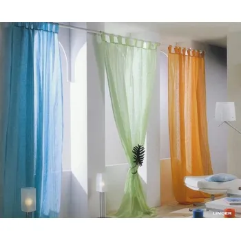 Linder záclona metráž 175 sire 150 cm 041 tyrkysova (24,90 m)