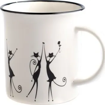 Hrnek porcelánový s kočkami - Cats Kristy 310 ml