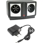 Ultrazvukový odpuzovač myší, potkanů, kun se 2 reproduktory (Ultrazvukový odpuzovač myší, potkanů, kun a hmyzu - Velmi silný odpuzovač se dvěma reproduktory. Napájecí adaptér v ceně 200 Kč ZDARMA.)