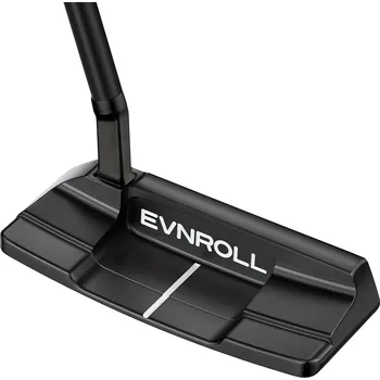 Golfová hůl EVNROLL putter EV2 Black Short Plumber MidBlade TourTac Grip: 34" Pánské RH