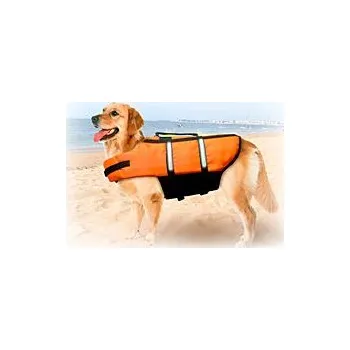 Obleček pro psa Vesta plavací Dog M 35cm oranžová KARLIE