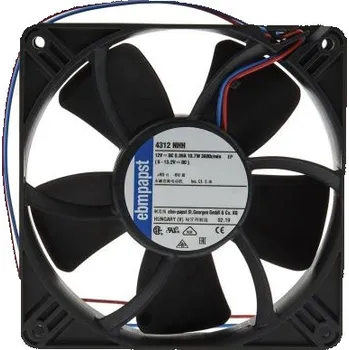Počítačové chlazení ebm-papst Axiální ventilátor, 12 V DC, DC, 8.3W, 119 x 119 x 32mm