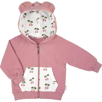 Kojenecká tepláková mikina s kapucí Nicol Emily 92 (18-24m)