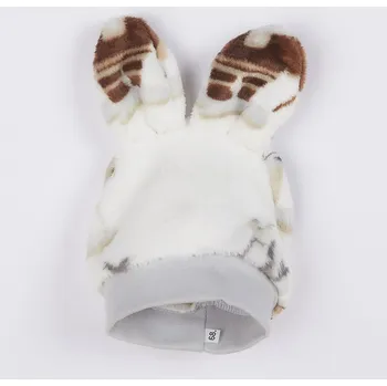 Kojenecká čepice Kojenecká Wellsoft čepička s oušky New Baby Eskimo 68/74