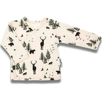 Kojenecké oblečení Kojenecká bavlněná košilka Nicol Bambi 68 (4-6m)