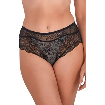 Kalhotky Gaia 1207P Hannah barva: černá a béžová 2XL